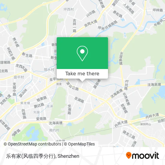 乐有家(风临四季分行) map