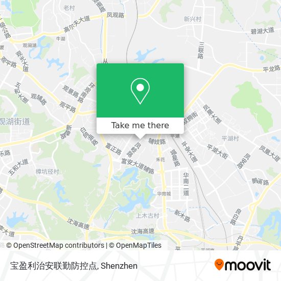 宝盈利治安联勤防控点 map