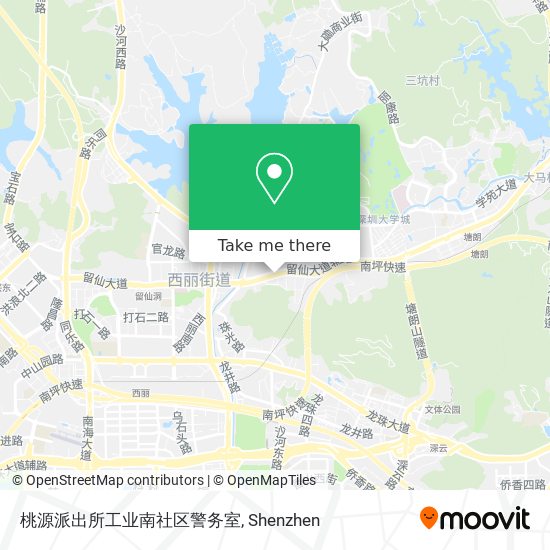 桃源派出所工业南社区警务室 map