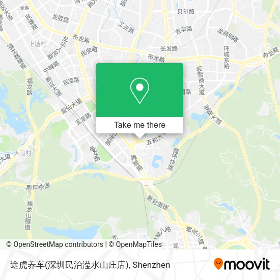 途虎养车(深圳民治滢水山庄店) map
