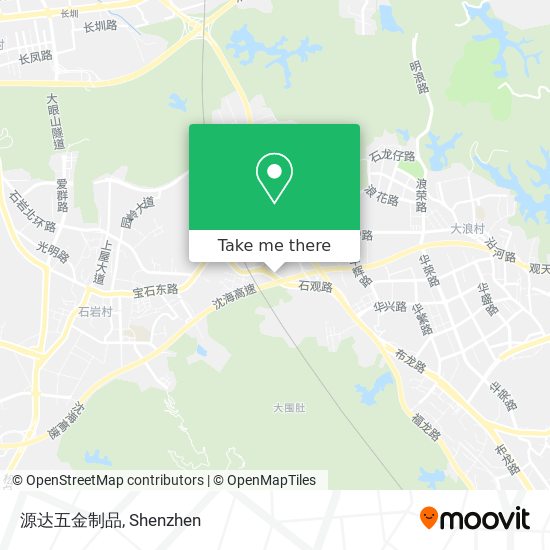 源达五金制品 map