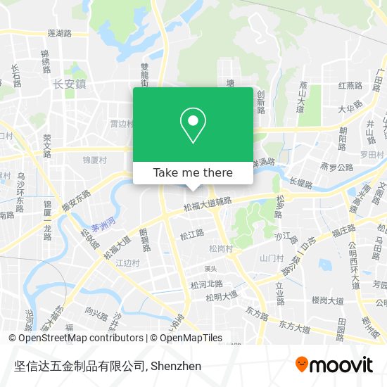 坚信达五金制品有限公司 map