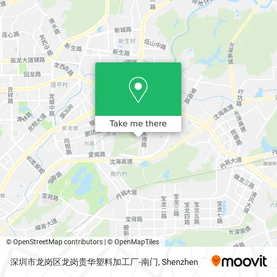 深圳市龙岗区龙岗贵华塑料加工厂-南门 map