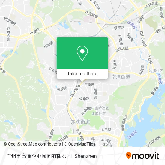 广州市高澜企业顾问有限公司 map