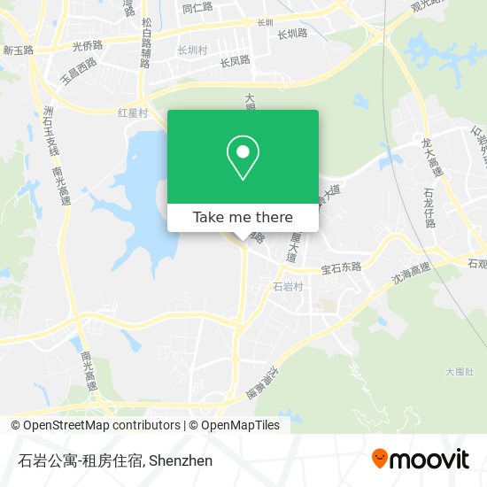 石岩公寓-租房住宿 map
