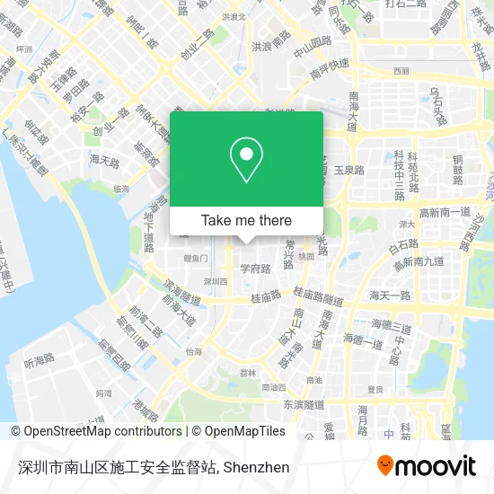 深圳市南山区施工安全监督站 map