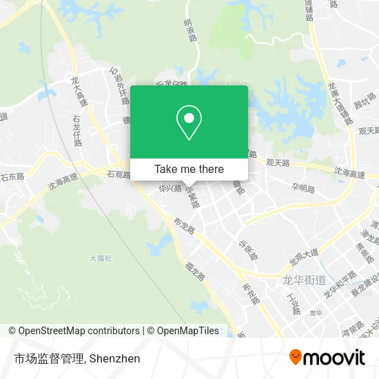 市场监督管理 map