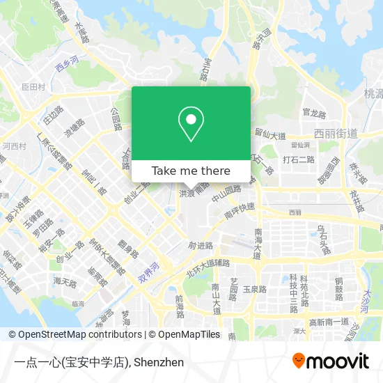 一点一心(宝安中学店) map