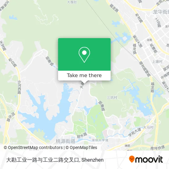 大勘工业一路与工业二路交叉口 map