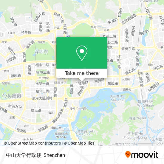 中山大学行政楼 map