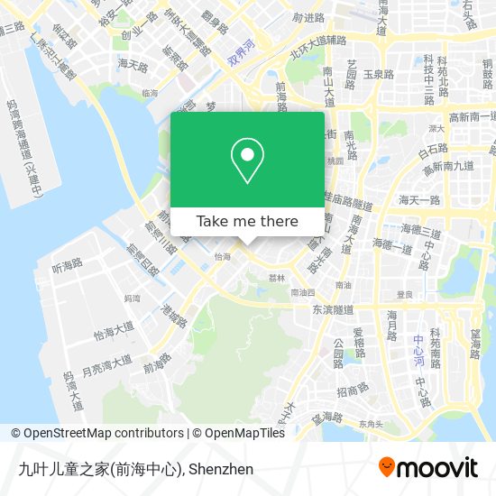 九叶儿童之家(前海中心) map