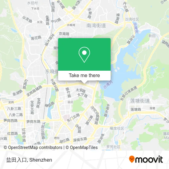 盐田入口 map