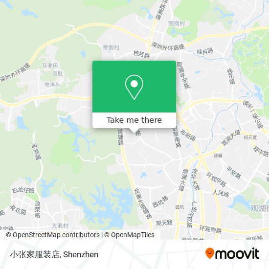小张家服装店 map