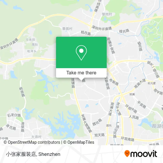 小张家服装店 map