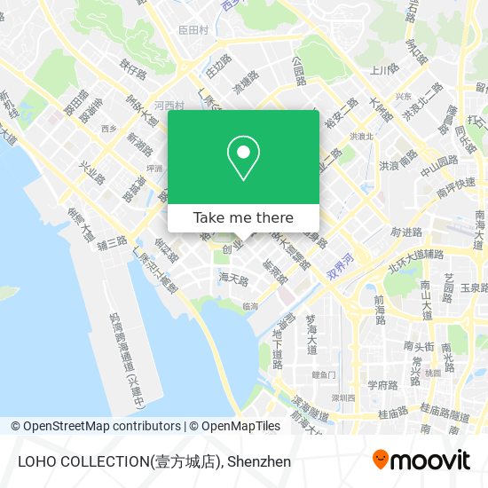 LOHO COLLECTION(壹方城店) map