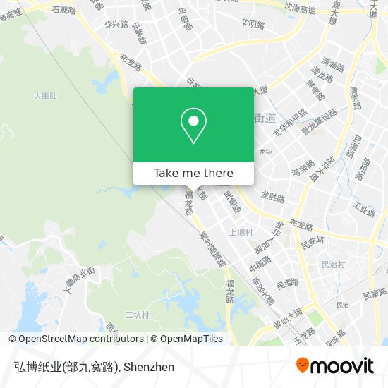 弘博纸业(部九窝路) map