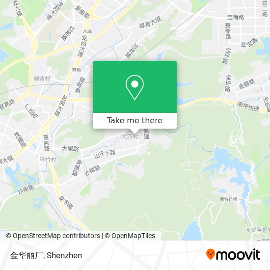 金华丽厂 map