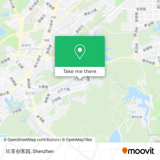 玖零创客园 map