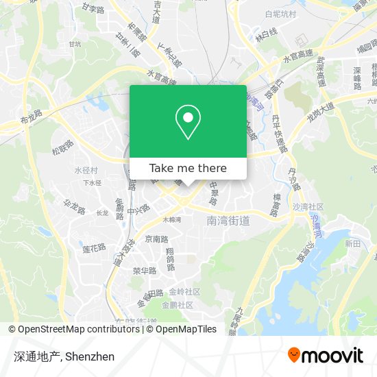 深通地产 map