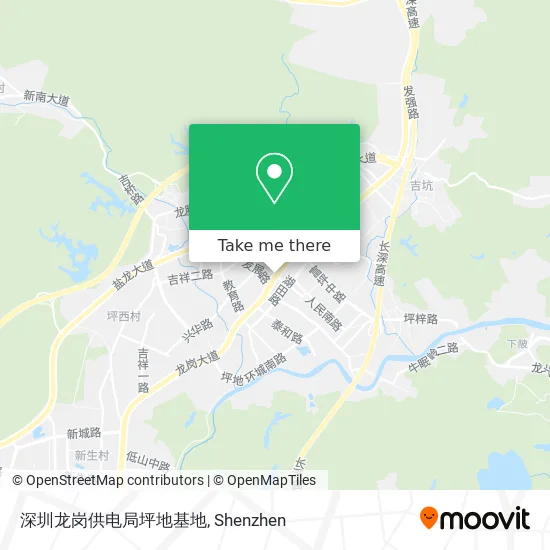 深圳龙岗供电局坪地基地 map