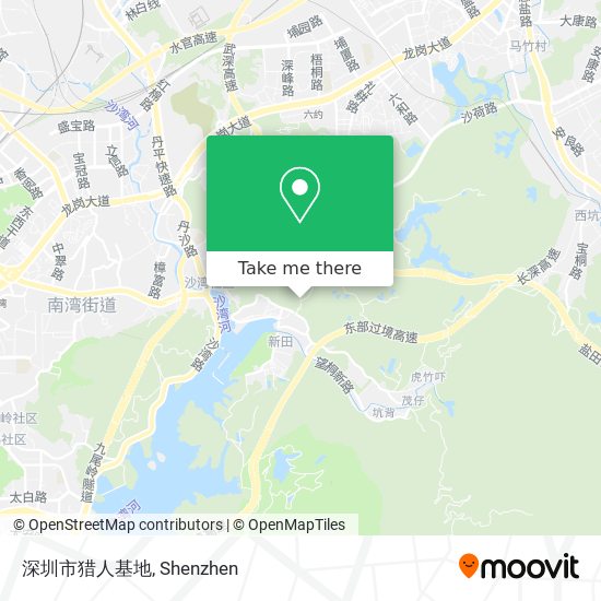 深圳市猎人基地 map