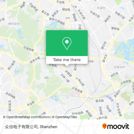 众信电子有限公司 map