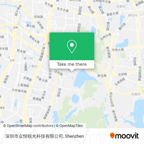 深圳市众恒锐光科技有限公司 map