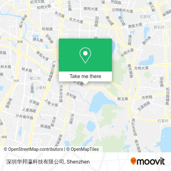 深圳华邦瀛科技有限公司 map