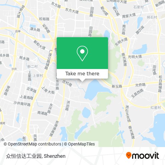 众恒信达工业园 map