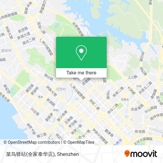 菜鸟驿站(全家泰华店) map