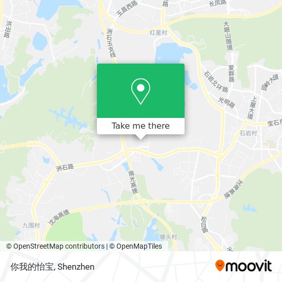 你我的怡宝 map
