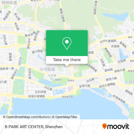 B PARK ART CENTER map