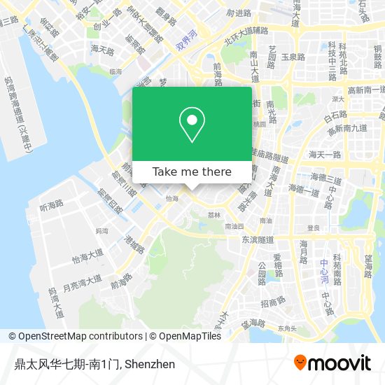 鼎太风华七期-南1门 map