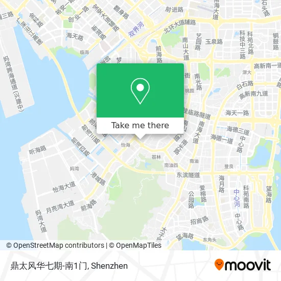 鼎太风华七期-南1门 map