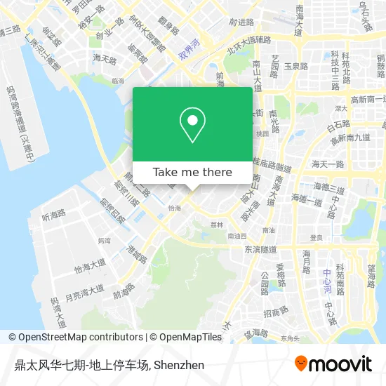 鼎太风华七期-地上停车场 map