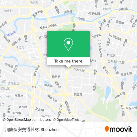 消防保安交通器材 map