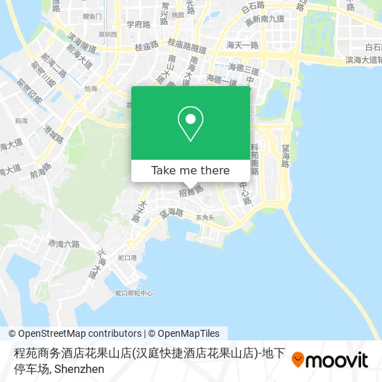 程苑商务酒店花果山店(汉庭快捷酒店花果山店)-地下停车场 map
