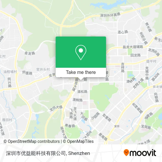深圳市优益能科技有限公司 map