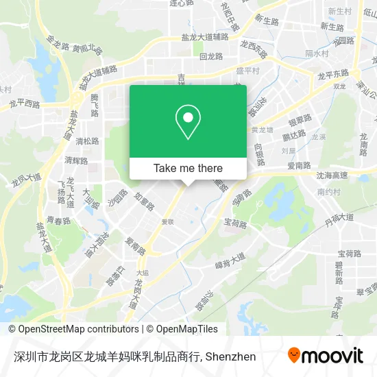 深圳市龙岗区龙城羊妈咪乳制品商行 map