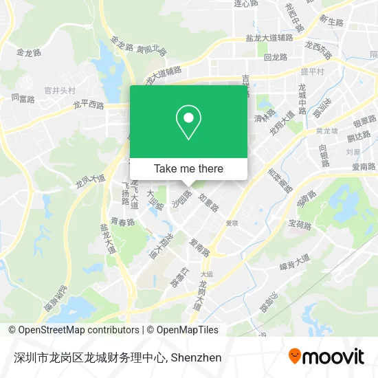 深圳市龙岗区龙城财务理中心 map
