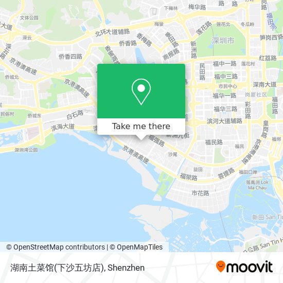 湖南土菜馆(下沙五坊店) map