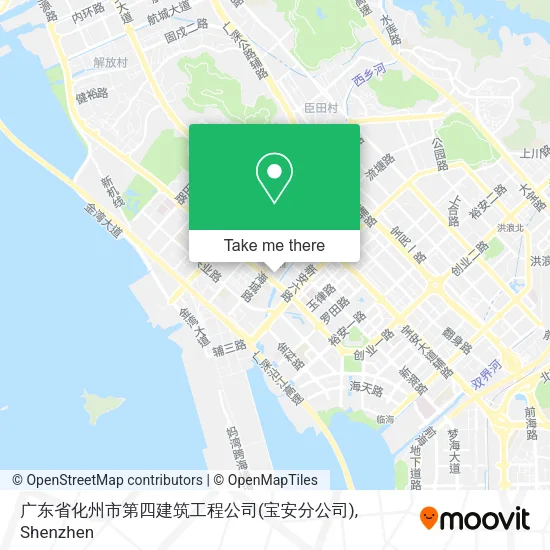广东省化州市第四建筑工程公司(宝安分公司) map