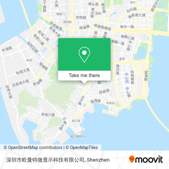 深圳市欧曼特微显示科技有限公司 map