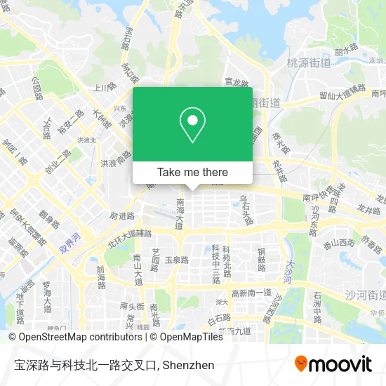 宝深路与科技北一路交叉口 map