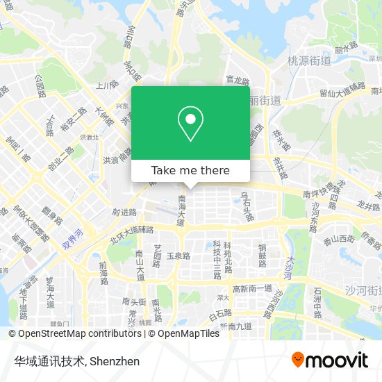 华域通讯技术 map