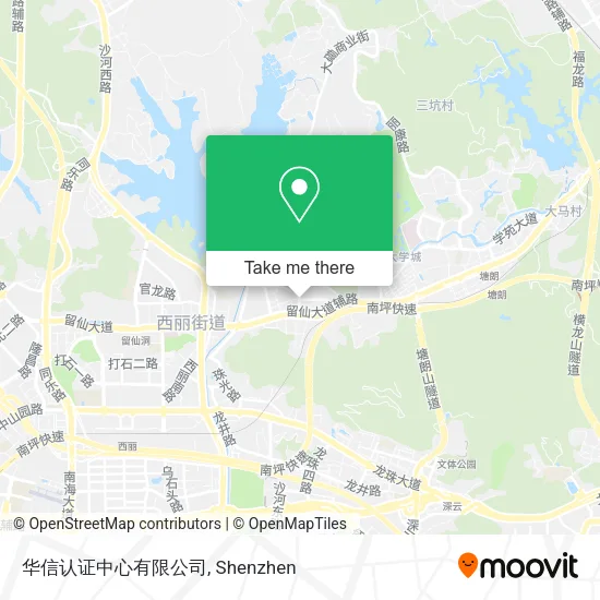 华信认证中心有限公司 map