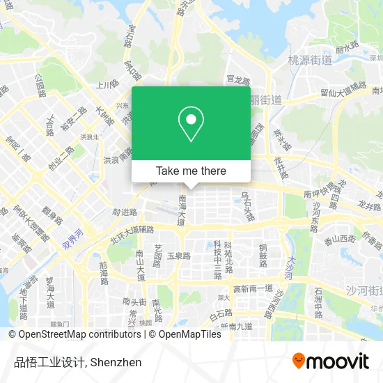 品悟工业设计 map
