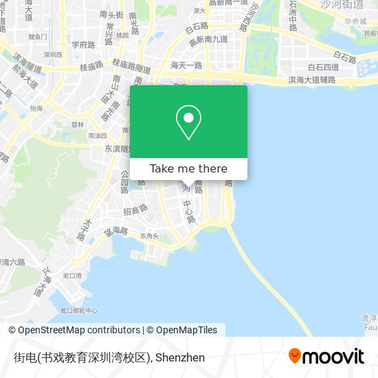 街电(书戏教育深圳湾校区) map