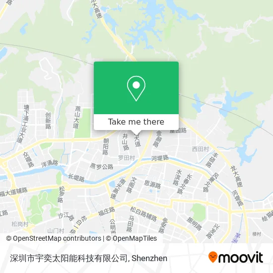 深圳市宇奕太阳能科技有限公司 map