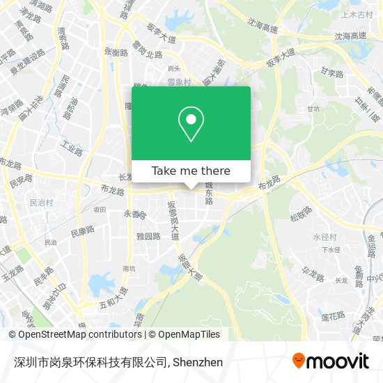 深圳市岗泉环保科技有限公司 map
